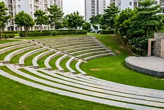 Amphitheatre at VVIP Addresses