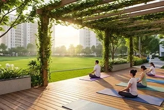 Yoga Zone at VVIP Addresses
